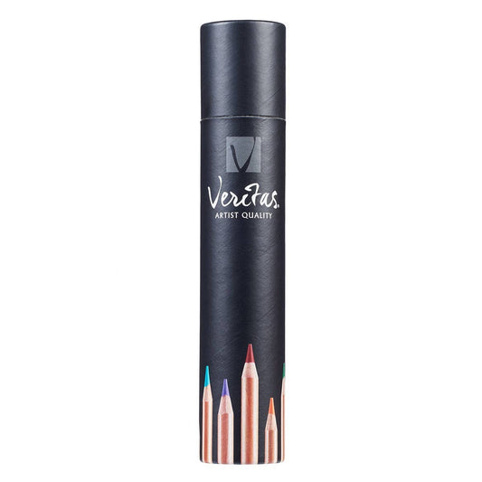 Veritas Coloring Pencils in Cylinder - Set of 12